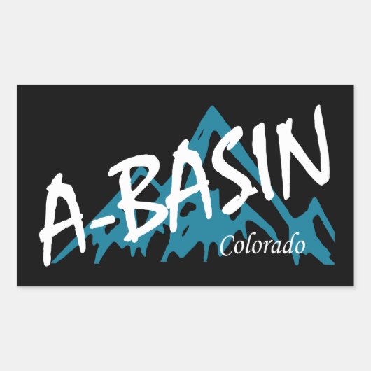 アラパホベイスンコロラドマウンテンズ 長方形シール (正面)