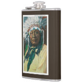 アラパホー族のインディアンの酋長PortraitColorado フラスク (左)