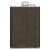 アラパホー族のインディアンの酋長PortraitColorado フラスク (裏面)