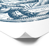 アラパホー盆地スノーボーディングスノーボーダー ポスター (角)