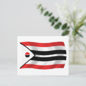 アラパホ族の旗のポストカード ポストカード (スタンド正面)