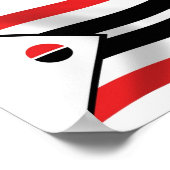 アラパホ族国旗のポスタープリント ポスター (角)