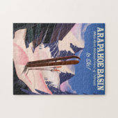 アラパホ盆地、ホワイトリバー国立森林スキー ジグソーパズル (横)