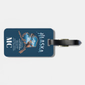 アラパーソナライズされたスカクルーズバケーション懇親会 ラゲッジタグ (裏面横)