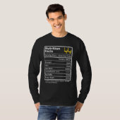 アラビおもしろいア書道パパ馬場父の Tシャツ (正面フル)
