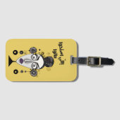 アラビアおもしろいミームأقوال عربية مضحكة إللي استحوا ラゲッジタグ (正面横)