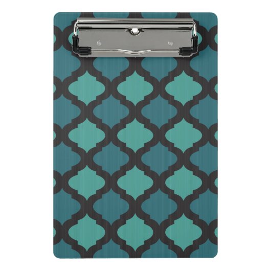 アラビアのスタイルのモザイク模様 ミニクリップボード (正面)