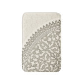アラビアのスタイルのレース バスマット (正面縦)