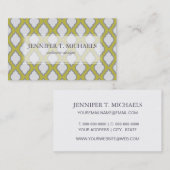 アラビアのスタイルパターン 名刺 (正面/裏面)