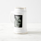 アラビアのヒョウカブスステイン ビールジョッキ (正面左)