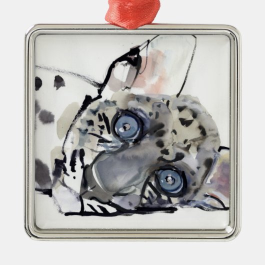 アラビアのヒョウ2008 3 メタルオーナメント (正面)