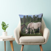 アラビアのロバ及び子馬2 クッション (椅子)