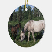 アラビアのロバ及び子馬2 セラミックオーナメント (左)