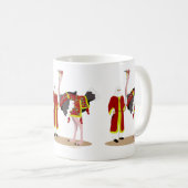 アラビアの原産の衣裳のだちょう コーヒーマグカップ (正面右)