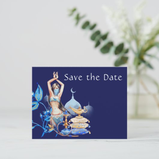 アラビアの夜は日付はがきを保存 案内ポストカード (スタンド正面)