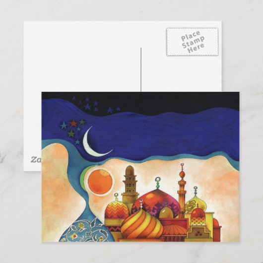 アラビアの夜 ポストカード (正面/裏面)