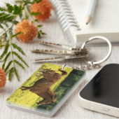 アラビアの子馬およびロバのランニング キーホルダー (正面右)