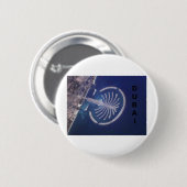 アラビアの管轄区域のドバイのやし島リゾート(St.K) 缶バッジ (正面&裏面)