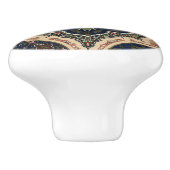 アラビアの複雑なレトロ模様 セラミックノブ (側面)