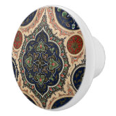 アラビアの複雑なレトロ模様 セラミックノブ (右)