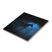 アラビアの馬およびtraine タイル (側面)