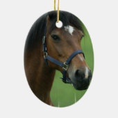 アラビアの馬のオーナメント セラミックオーナメント (裏面)