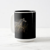 アラビアの馬のギフト及び私電話箱の歴史 ツートーンマグカップ (正面左)