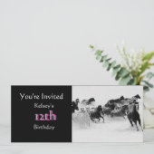 アラビアの馬のパーティの招待状 招待状 (スタンド正面)