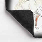 アラビアの馬のマウスパッド- 2人の友人Tu マウスパッド (コーナー)