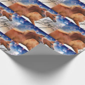 アラビアの馬の包装紙 ラッピングペーパー (角)