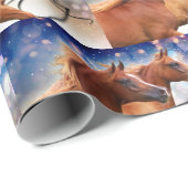 アラビアの馬の包装紙 ラッピングペーパー (ロールコーナー)