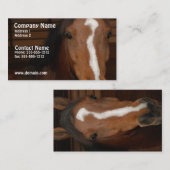 アラビアの馬の名刺 名刺 (正面/裏面)