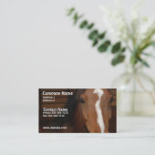 アラビアの馬の名刺 名刺 (スタンド正面)