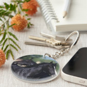 アラビアの馬の負傷 キーホルダー (正面右)