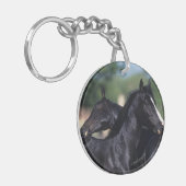 アラビアの馬の負傷 キーホルダー (正面左)