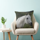 アラビアの馬のHeadshot 1 クッション (椅子)