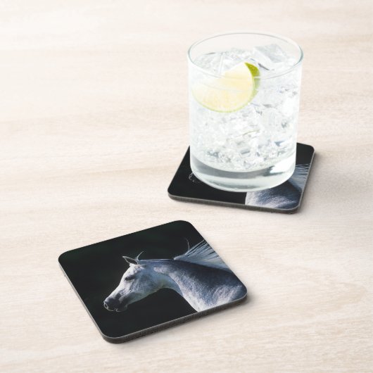 アラビアの馬のHeadshot 2 コースター (右側)