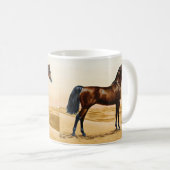 アラビアの馬-ウィリアムBarraud コーヒーマグカップ (正面右)