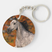 アラビアの馬: 秋1 キーホルダー (裏面)