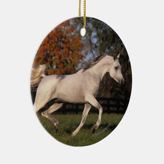 アラビアの馬: 秋2 セラミックオーナメント (右)