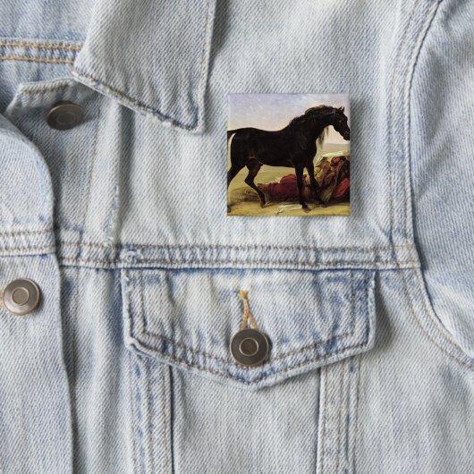 アラビアの馬 缶バッジ (インサイチュ)