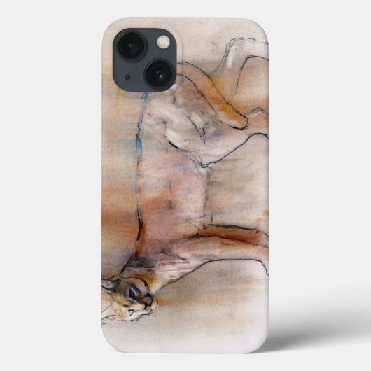 アラビアのCaracal 2009年 Case-Mate iPhoneケース (裏面)