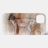アラビアのCaracal 2009年 Case-Mate iPhoneケース (裏面 (横))