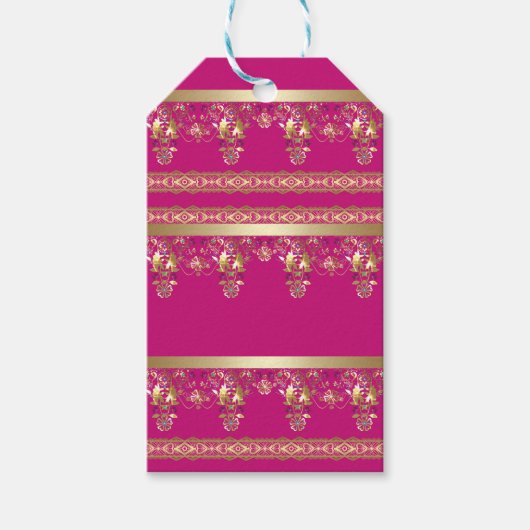 アラビアアンティーク装飾東バロック ギフトタグ (正面)