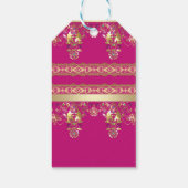 アラビアアンティーク装飾東バロック ギフトタグ (裏面)