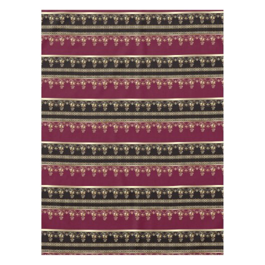 アラビアアンティーク装飾東バロック テーブルクロス (正面)