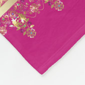 アラビアアンティーク装飾東バロック フリースブランケット (角)