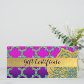 アラビアインディアンモロッコテーマギフト券 (スタンド正面)