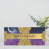 アラビアインディアンモロッコテーマギフト券 (スタンド正面)