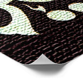 アラビアカスタマイズ書道ポスター ポスター (角)